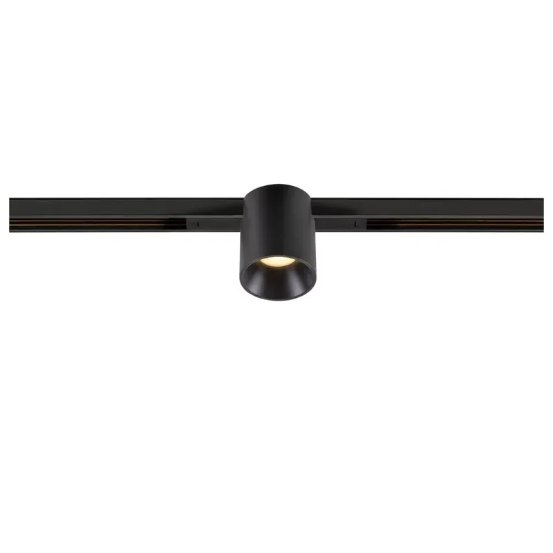 FIX-IT! 48V DALI fekete 3000K 6.6W 36° kerek LED spot lámpa 48V felületre szerelt alacsony feszültségű sínhez Gyors kiszállítás