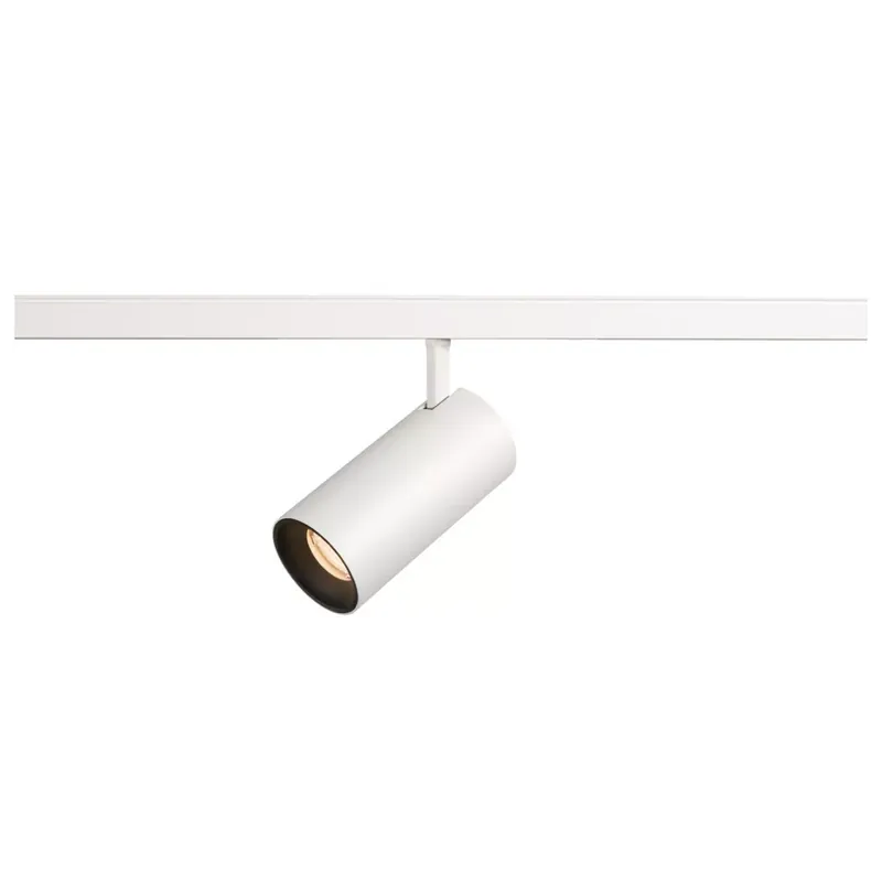 NUMINOS® S 48V fehér-fekete 16W 1000lm 2700K CRI90 20° állítható LED spot lámpa 48V-os alacsony feszültségű sínhez Expressz kézbesítés