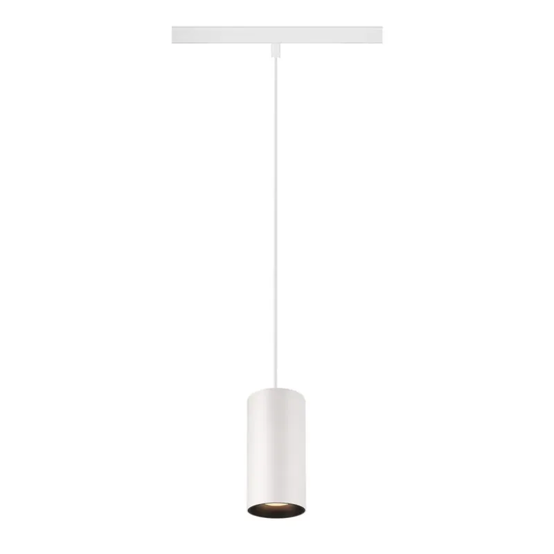 Gyors szállítás NUMINOS® S 48V fehér-fekete 16W 1000lm 2700K CRI90 20° függesztett LED spot lámpa 48V-os alacsony feszültségű sínhez