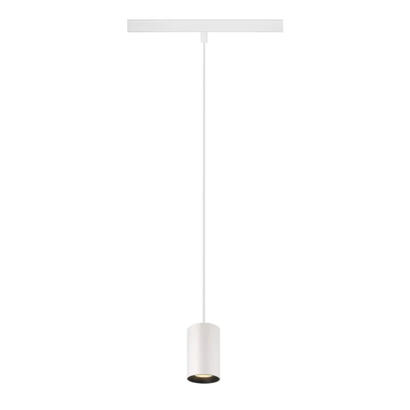 NUMINOS® XS 48V fehér-fekete 8.7W 700lm 3000K CRI90 20° függesztett LED spot lámpa 48V-os alacsony feszültségű sínhez Biztonságos vásárlás