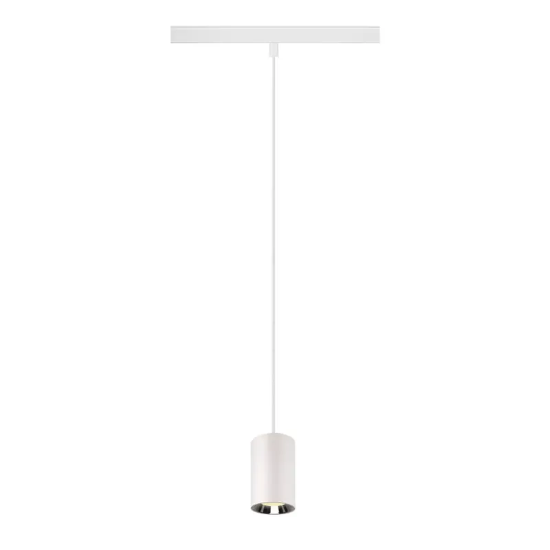 NUMINOS® XS 48V fehér-króm 8.7W 730lm 3000K CRI90 20° függesztett LED spot lámpa 48V-os alacsony feszültségű sínhez Vásárlói kedvenc