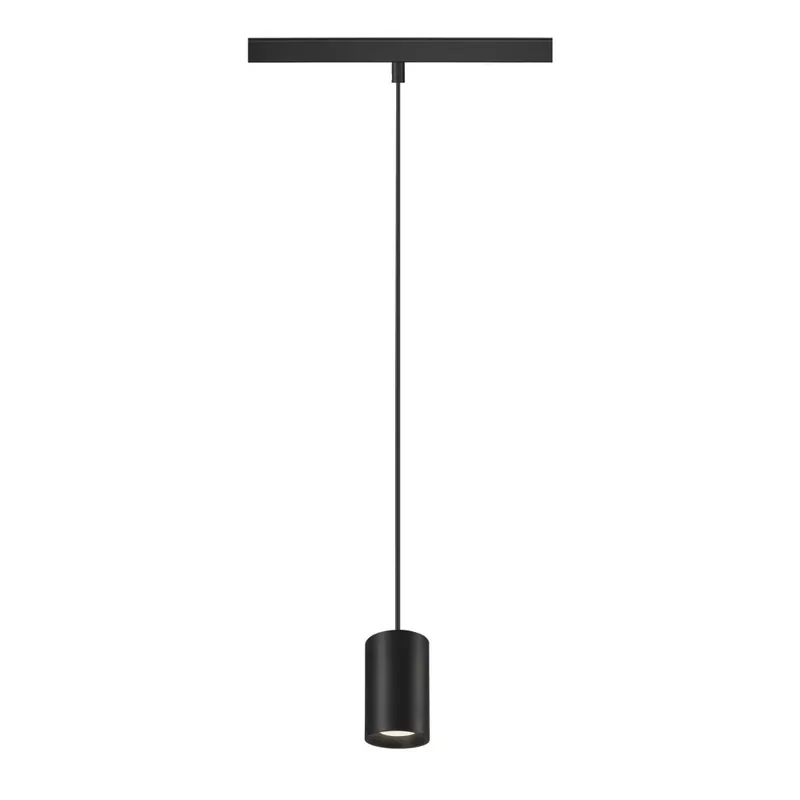 Legnépszerűbb NUMINOS® XS 48V fekete 4000K 40° 1.5m -es függesztett LED spot lámpa 48V-os alacsony feszültségű sínhez