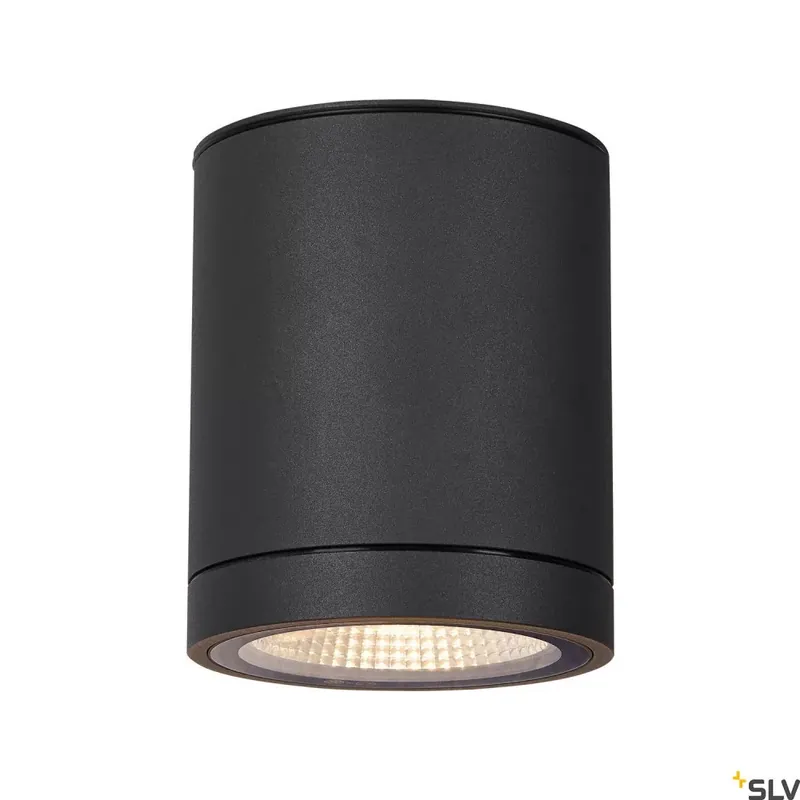 ENOLA ROUND M LED antracit IP65 10W 3000/4000K kültéri mennyezeti lámpa Kedvezményes ár