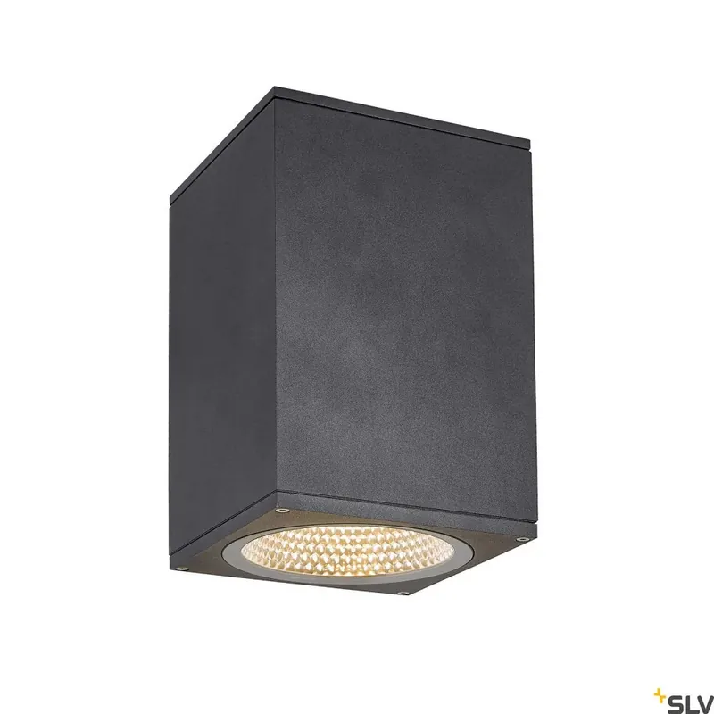 Expressz kézbesítés ENOLA SQUARE L LED antracit IP65 35W 3000/4000K kültéri mennyezeti lámpa