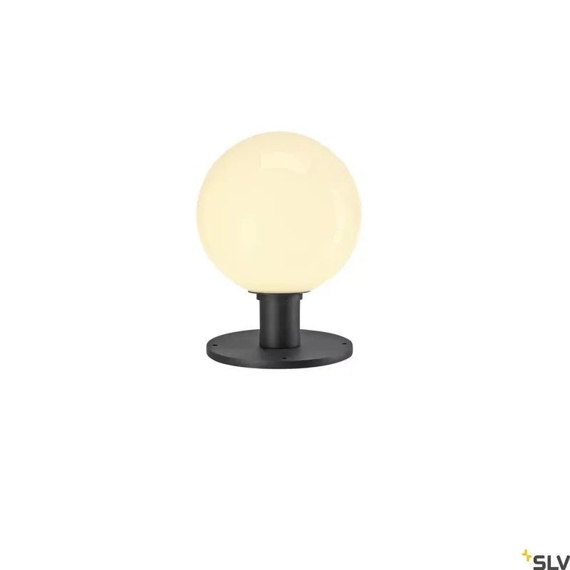 GLOO PURE 27 POLE antracit IP44 E27 álló kültéri gömblámpa Prémium