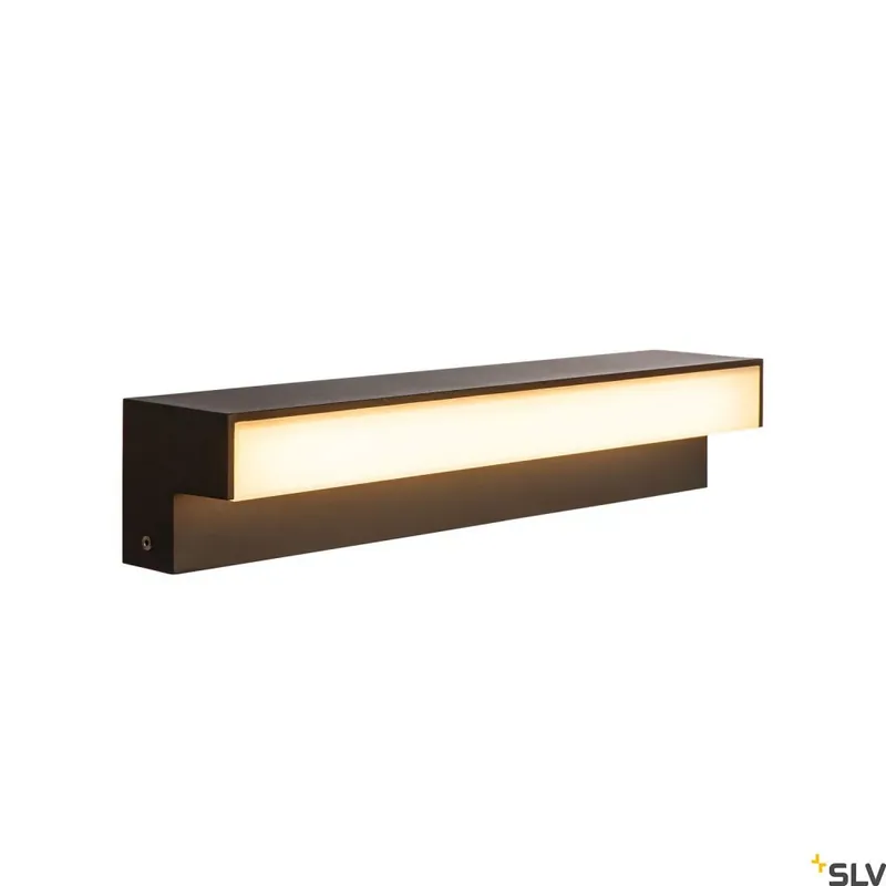 Olcsóbb L-LINE OUT 60 FL antracit IP65 12W 3000K, 4000K kültéri útvonalmegvilágító LED lámpa