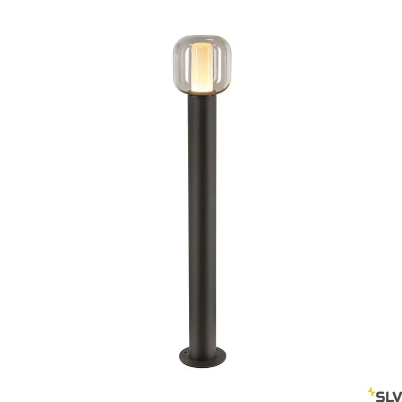 Expressz szállítás OVALISK 100 FL antracit IP65 9W 3000-4000K kültéri LED allólámpa