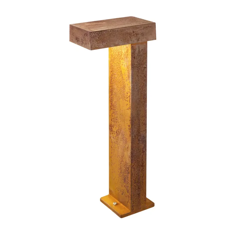 Ajánlat RUSTY PATHLIGHT 70 LED rozsda színű corten acél vízálló kültéri allólámpa