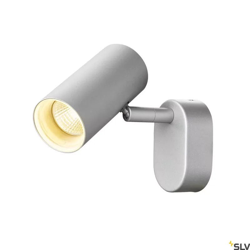 Expressz kézbesítés NOBLO 1 ezüst 9cm 2700K 8W 36° felületre szerelhető dimmelhető LED spot lámpa