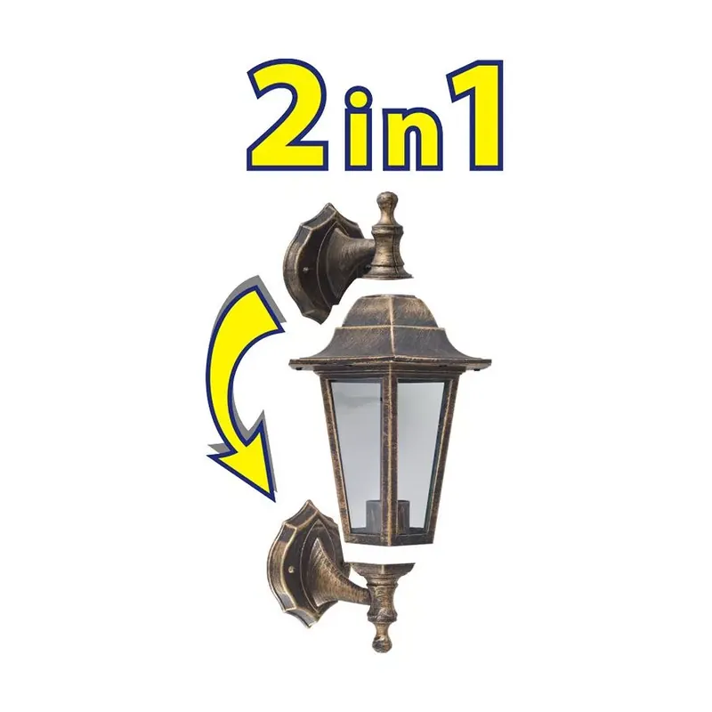 Prezent Capri 3081 kültéri falikar, 1x60W E27, IP44 Csak ma