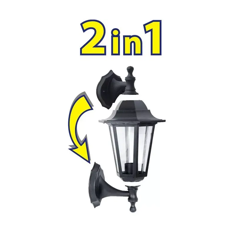 Prezent Capri 3080 kültéri falikar, 1x60W E27, IP44 Gyors kiszállítás