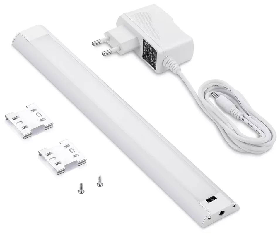 Szuper ajánlat Avide ABLSCAB-60NW-BL1 mozgásérzékelős pultmegvilágító lámpa, 9W LED, 4000K, 900 lm, IP44