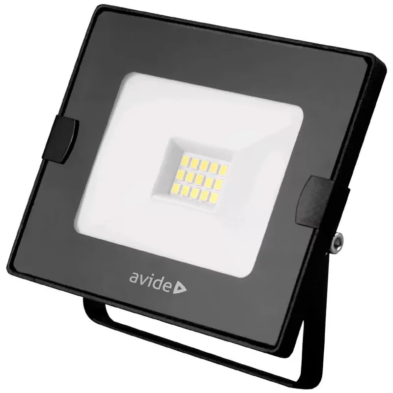Avide ABSSFLCW-10W LED reflektor, 10W, 6400K, 810 lm, IP65 Biztonságos fizetés