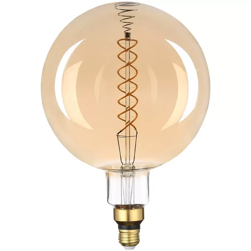 Végkiárusítás Avide LED Jumbo Filament Nowra Amber dimmelhető fényforrás, 8W E27, 2400K, 500 lm