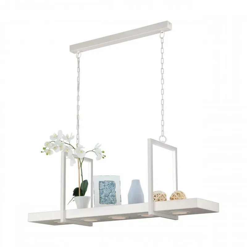Prémium Eglo Calamona 39302 távirányítós függeszték, 5x5W+11W LED, 3000K+RGBW, 5x520+1200 lm