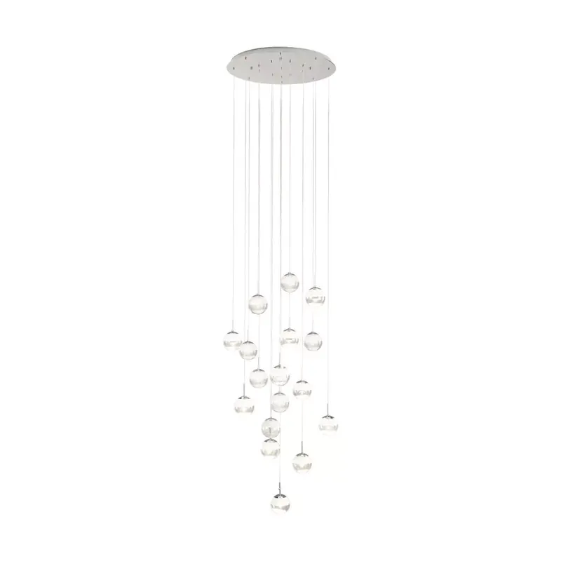 Eglo Montefio 2 39547 kristály függeszték 17x5W LED, 3000K, 17x480 lm Olcsóbb