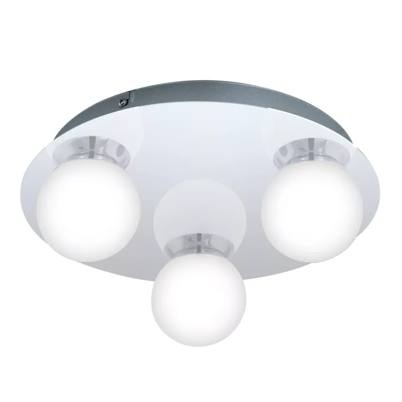 Eglo Mosiano 94629 fürdőszobai mennyezetlámpa, 3x3,3W LED, 3000K, 3x340 lm, IP44 Akció