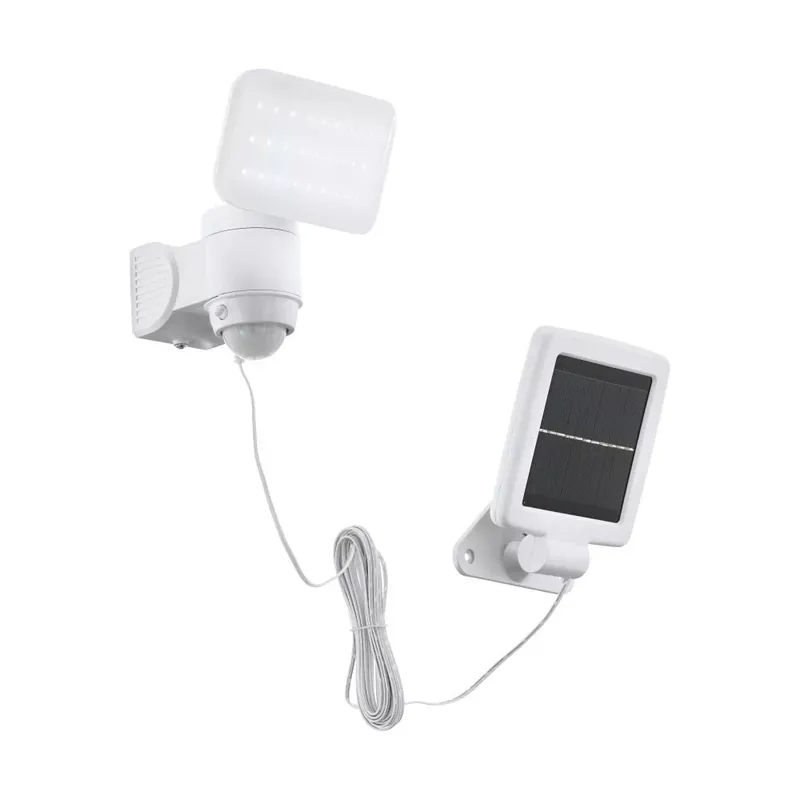 Prémium Eglo Casabas 98196 napelemes, mozgásérzékelős reflektor, 5W LED, 6500K, 470 lm, IP44