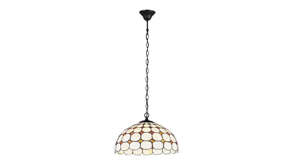 Gyors szállítás Rábalux Marvel 8076 Tiffany függeszték, 2x60W E27