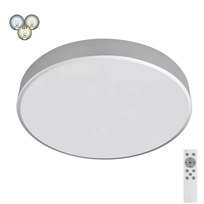 Szuper ajánlat Rábalux Tesia 3317 távirányítós mennyezetlámpa, 60W LED, 3000-6000K, 5000 lm