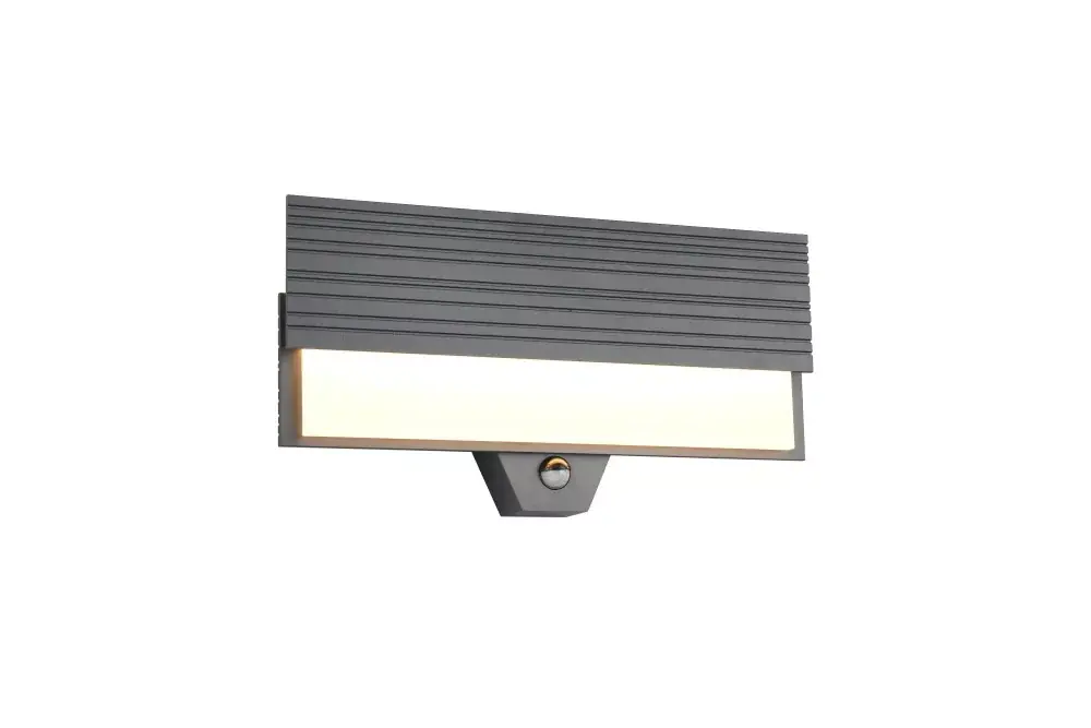 Trio MARIZA 247069142 mozgásérzékelős kültéri falikar, 1x10W LED, 3000K, 1100 lm, IP44 Különleges ajánlat