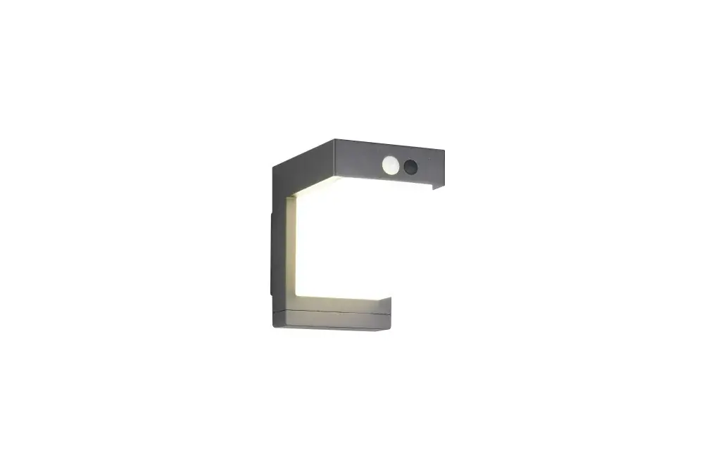 Vedd meg most Trio COLOMBO R23286132 napelemes kültéri falilámpa, 1x5W LED, 4000K, 650 lm, IP44