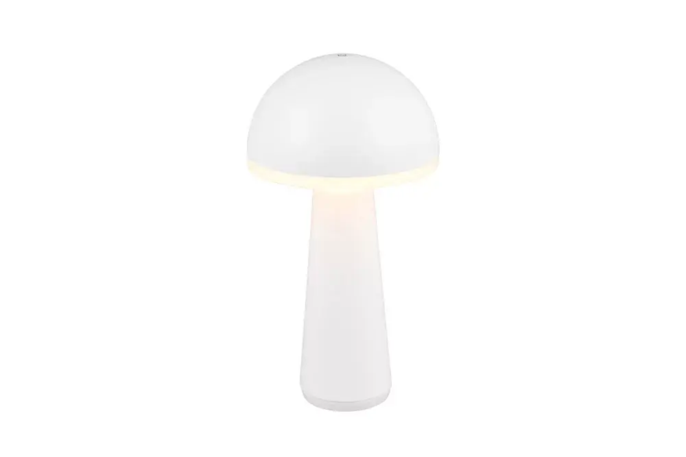 Csak ma Trio FUNGO R57716131 akkumulátoros kültéri asztali lámpa, 1x2W LED, 3000K/4000K/6500K, 200 lm, IP54