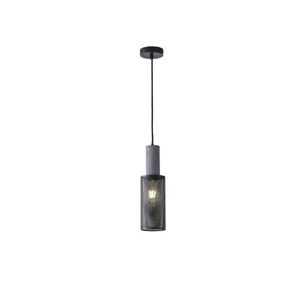 Ajánlat EUROLAMP ARTE ILLUMINA SCOURO Függesztett lámpatest PLASTER E27 MAX 40W 100X100X340mm