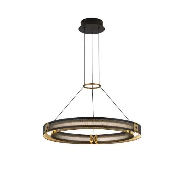 Azonnali szállítás EUROLAMP ARTE ILLUMINA LUIS Függesztett lámpatest beépített LED 33W 620X1200 Fekete - GOLD