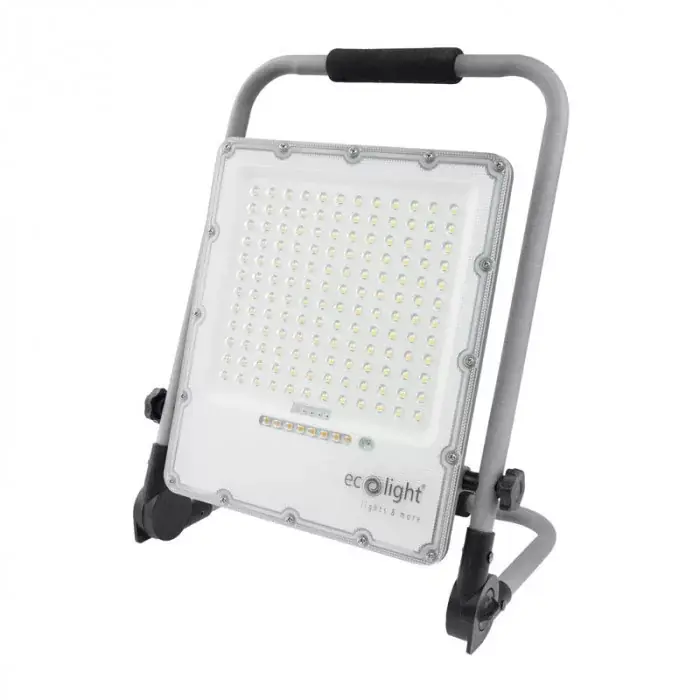 Ecolight LED MUNKAHELYI LÁMPA AKKUMULÁTORRAL 100W 5000K Végkiárusítás