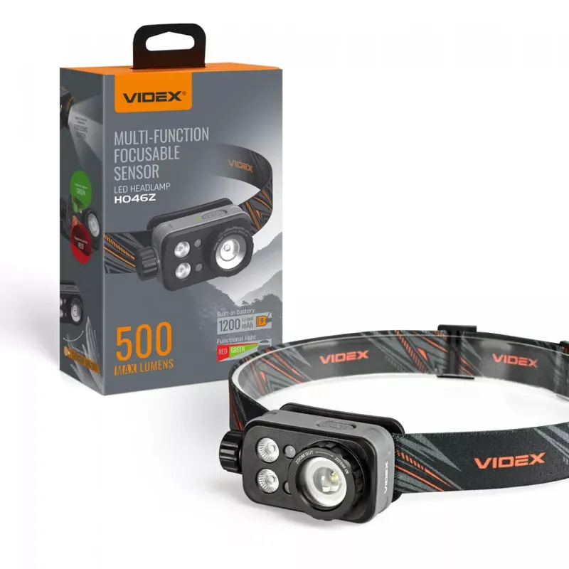 VIDEX VLF-H046Z LED fejlámpa, 500lm, 5000K Rendeld meg most
