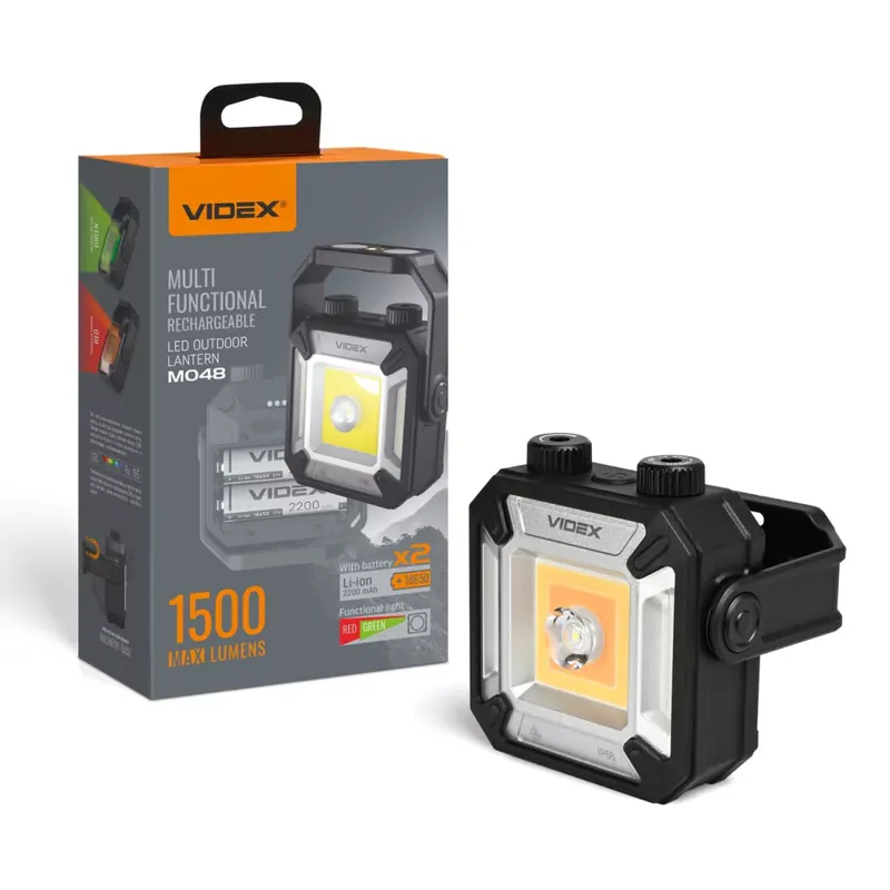 Gyors kiszállítás VIDEX VLF-M048 TÖBBFUNKCIÓS LED KÜLTÉRI LÁMPA 1500lm, 5000K