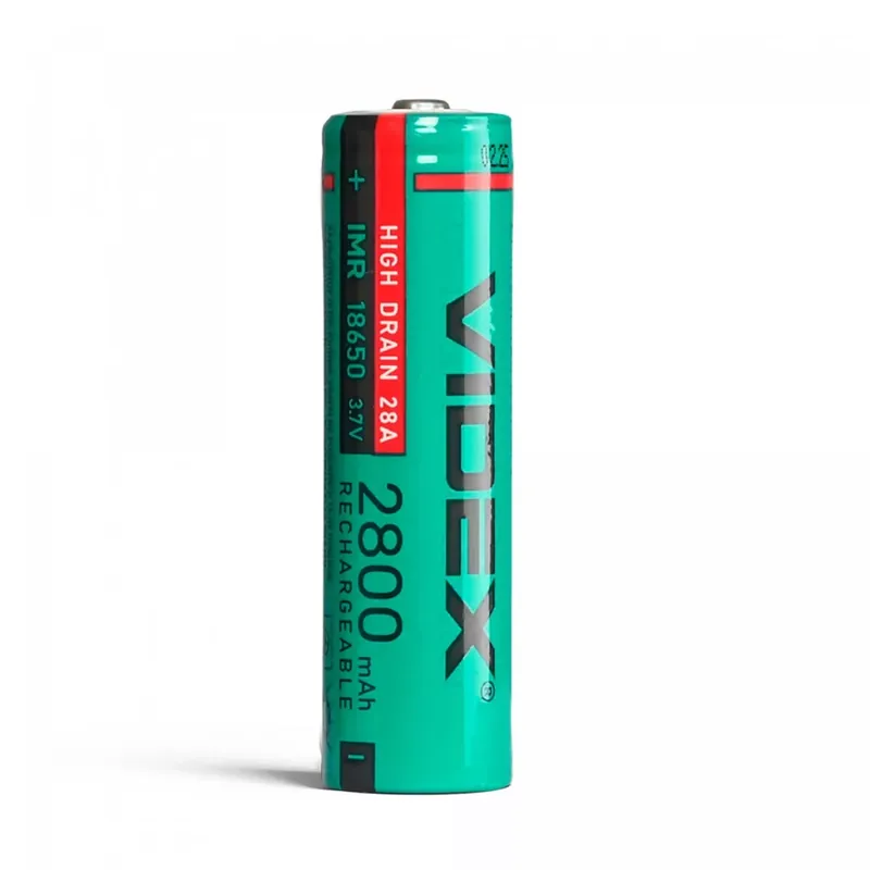 VIDEX 18650 20A 2800mAh lítium-ion akkumulátor nagy áramerősséggel/1 db Rendeld meg most