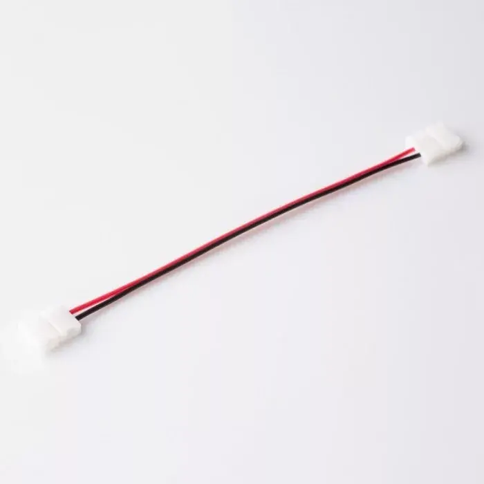 Csak ma LED csatlakozó MONO 8mm kétoldalas kábellel
