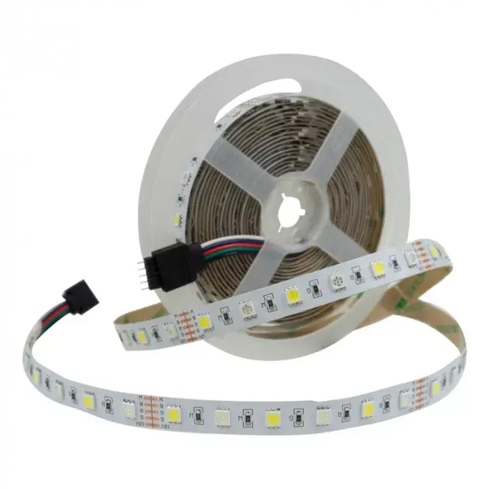 Ajánlat LED szalag 300 14.4W/m RGB+hideg fehér 12V IP20 /5m/
