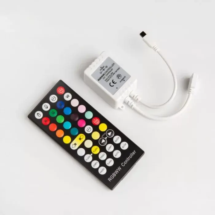 Szuper ajánlat LED vezérlő szalagokhoz RGB+CCT 24A 288W 40 gombos IR