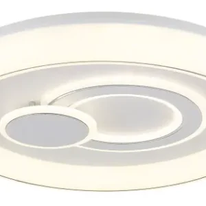 Kiárusítás Globo Ruiz fehér-opál LED mennyezeti lámpa (GLO-48471) LED 1 izzós IP20