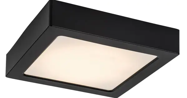 Rábalux Shaun 2 fekete LED beépíthető lámpa (RAB-71214) LED 1 izzós IP20 Biztonságos fizetés
