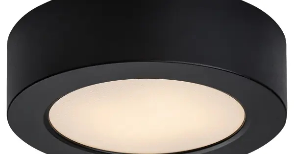 Prémium Rábalux Shaun 2 fekete LED beépíthető lámpa (RAB-71210) LED 1 izzós IP20