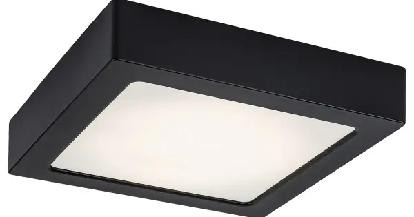 Rábalux Shaun 2 fekete LED beépíthető lámpa (RAB-71202) LED 1 izzós IP20 Biztonságos fizetés