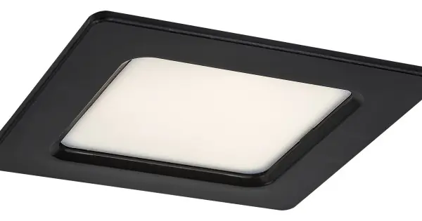 Rábalux Shaun 2 fekete LED beépíthető lámpa (RAB-71262) LED 1 izzós IP20 Árcsökkenés