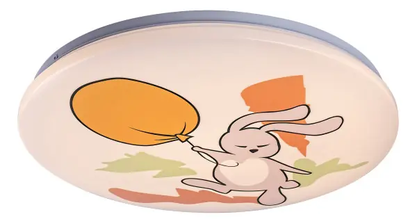 Utolsó esély Rábalux Hopply fehér gyerek LED mennyezeti lámpa (RAB-71409) LED 1 izzós IP20