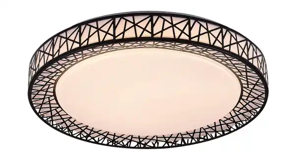 Rábalux Nilin fehér-fekete LED mennyezeti lámpa (RAB-71140) LED 1 izzós IP20 Expressz kézbesítés