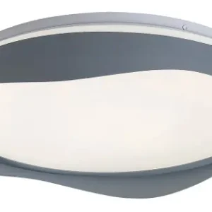 Ajánlat Rábalux Israh szürke LED mennyezeti lámpa (RAB-71250) LED 1 izzós IP20