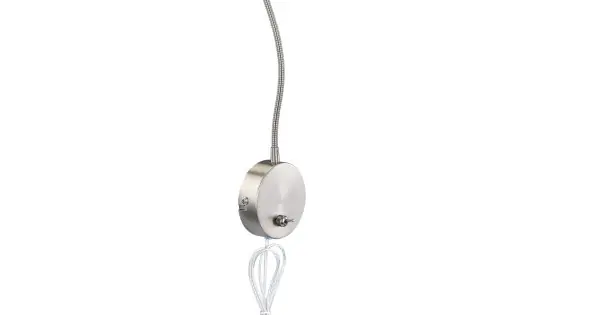 Globo Serpent nikkel LED asztali lámpa (GLO-24109W) LED 1 izzós IP20 Ajánlat