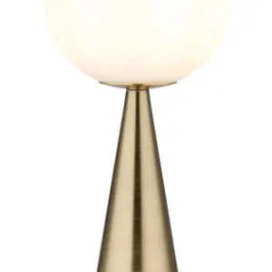 Vásárlói kedvenc Globo Pinpal sárgaréz-opál asztali lámpa (GLO-21031M) E27 1 izzós IP20