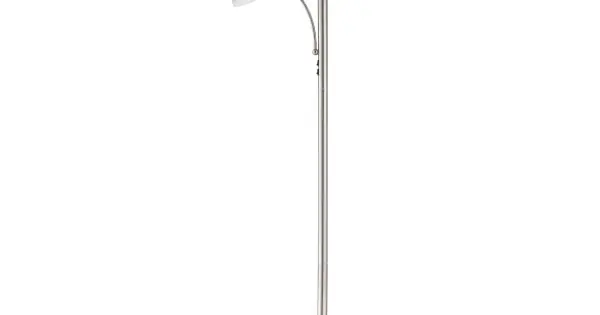 Globo Blade króm-selyemfényű LED állólámpa (GLO-58931LED) LED 2 izzós IP20 Újdonság