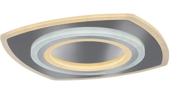 Kiárusítás Rábalux Taneli 2 króm LED mennyezeti lámpa (RAB-71318) LED 1 izzós IP20