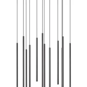 Akciós ár Ideal Lux Filo fekete LED függesztett lámpa (IDE-341095) LED 1 izzós IP20