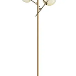 Végkiárusítás Ideal Lux Equinoxe króm-átlátszó állólámpa (IDE-348285) G4 4 izzós IP20